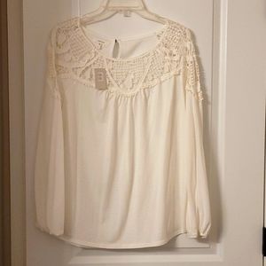 Maurices blouse size large